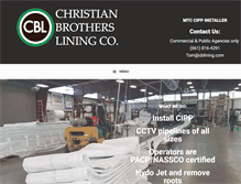 Tablet Screenshot of cblining.com